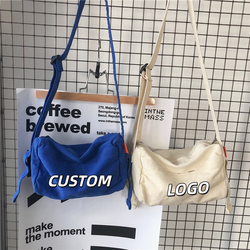 Women Bags Logo - Bolsa Cruzada de Lona con Logotipo
