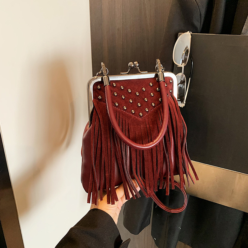 Women'S Bags New Collection - Bolso de mano con remaches a