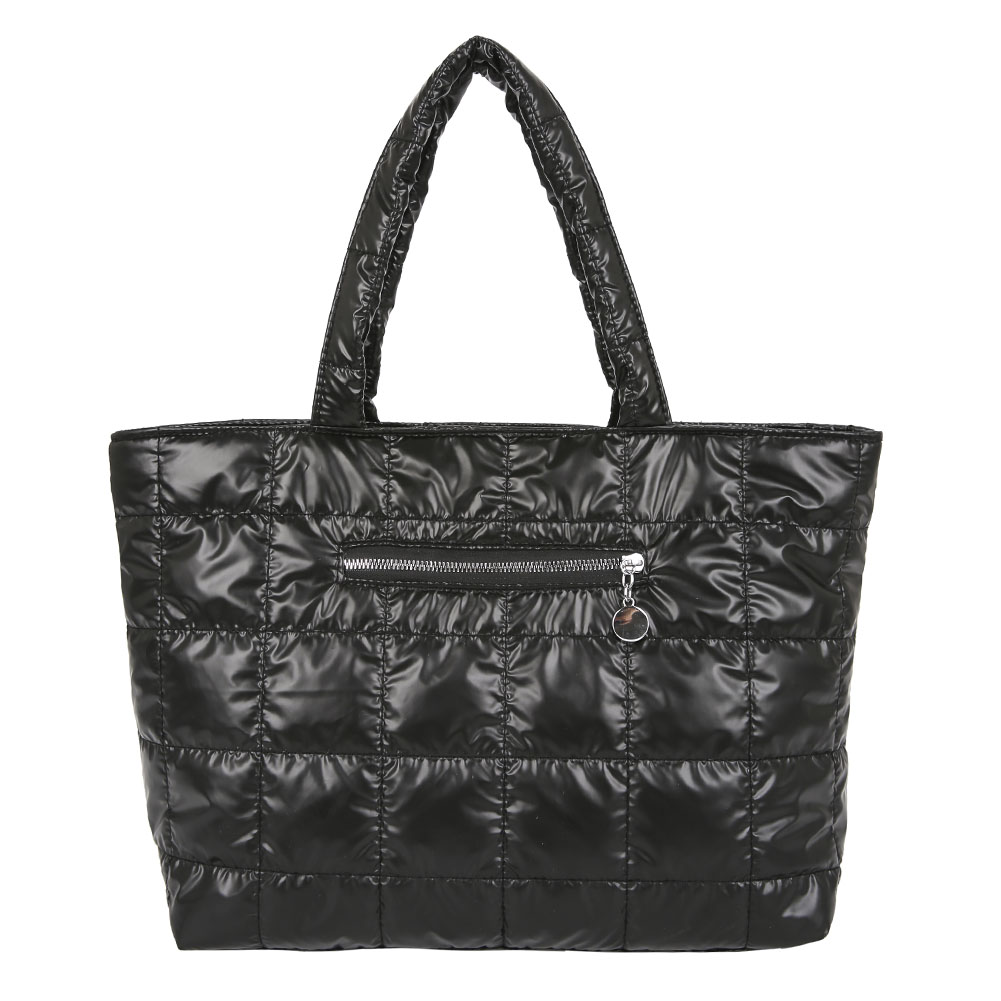 Women Bags For Office Use - Bolso tote acolchado con cremallera, bolso