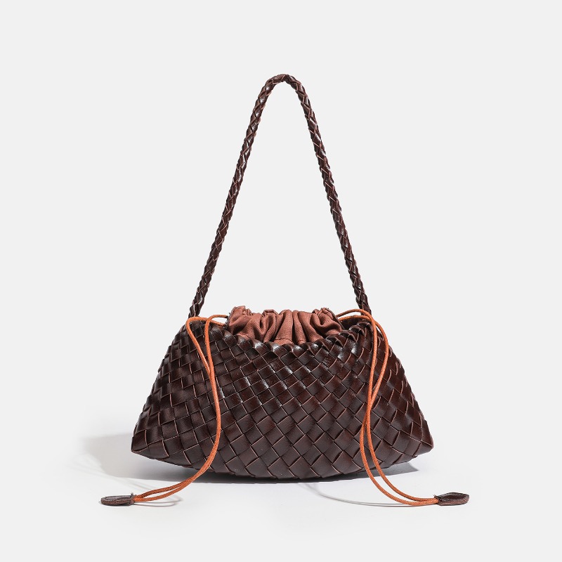 Women Bags Discount - Bolso de Hombro Tejido a Mano