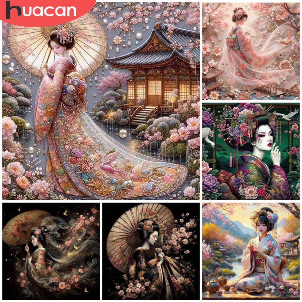HUACAN-pintura de diamante de  - Women Bags Discount reseña y precio
