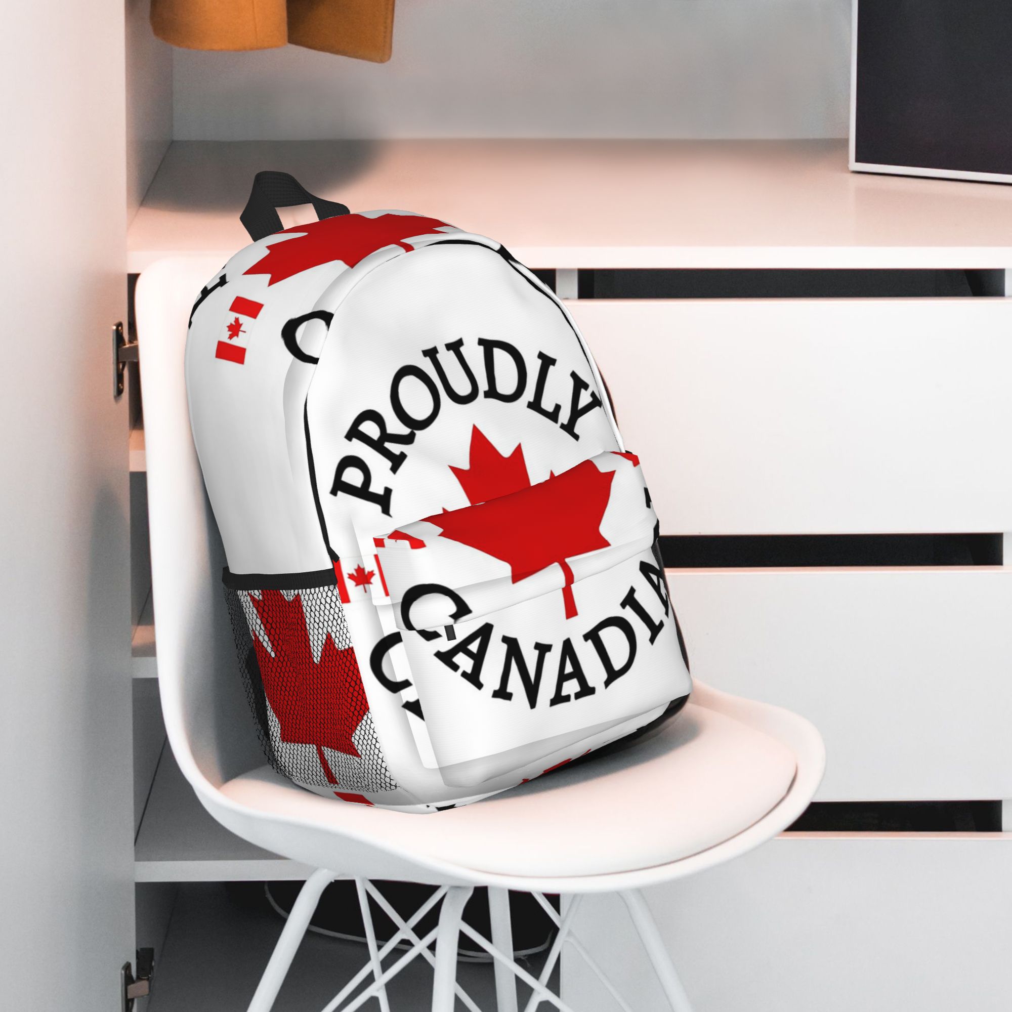 Mochila con diseño de hoja de  - Women Bags Canada reseña y precio