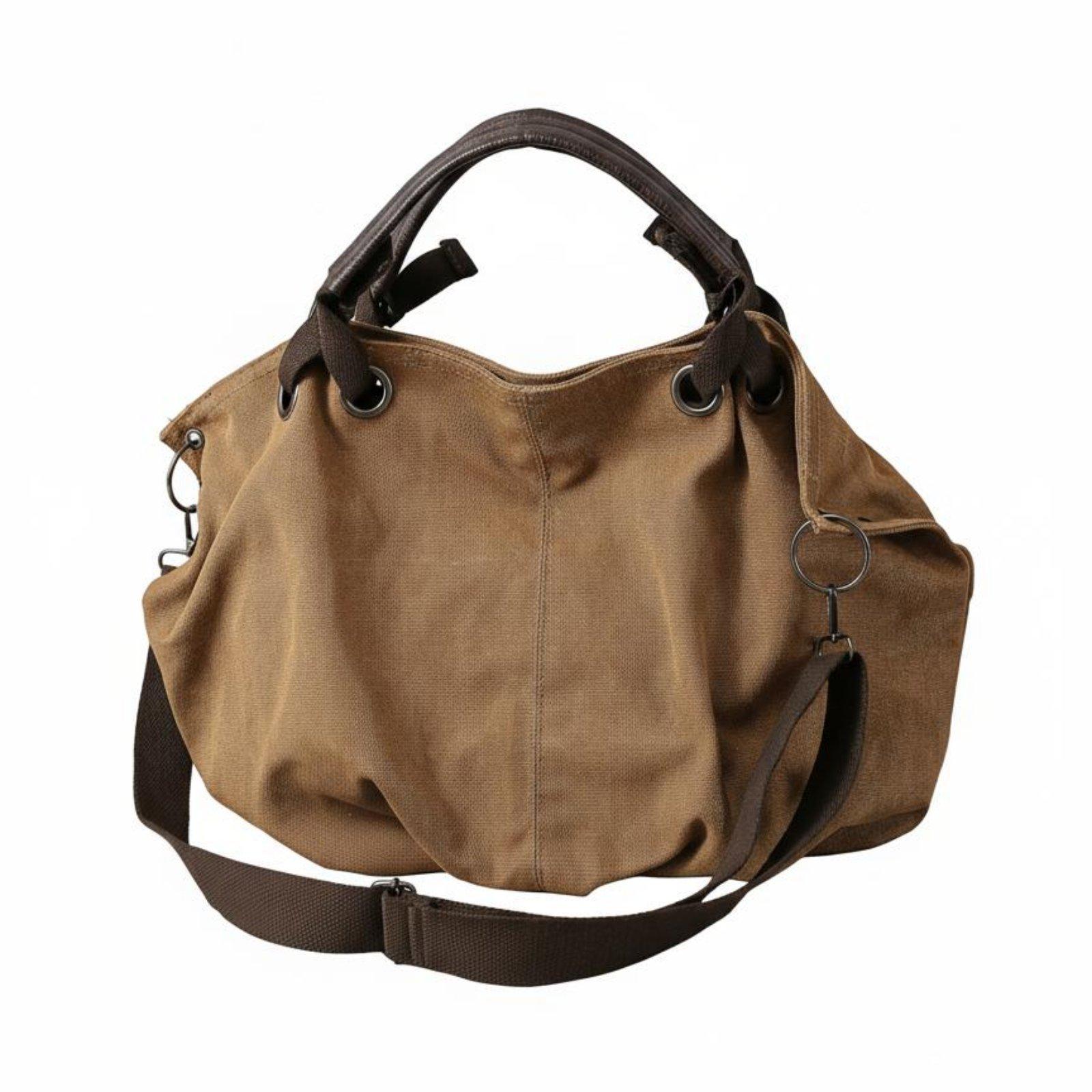 Bolso bandolera grande de lona - Women Bags For Office Use reseña y precio