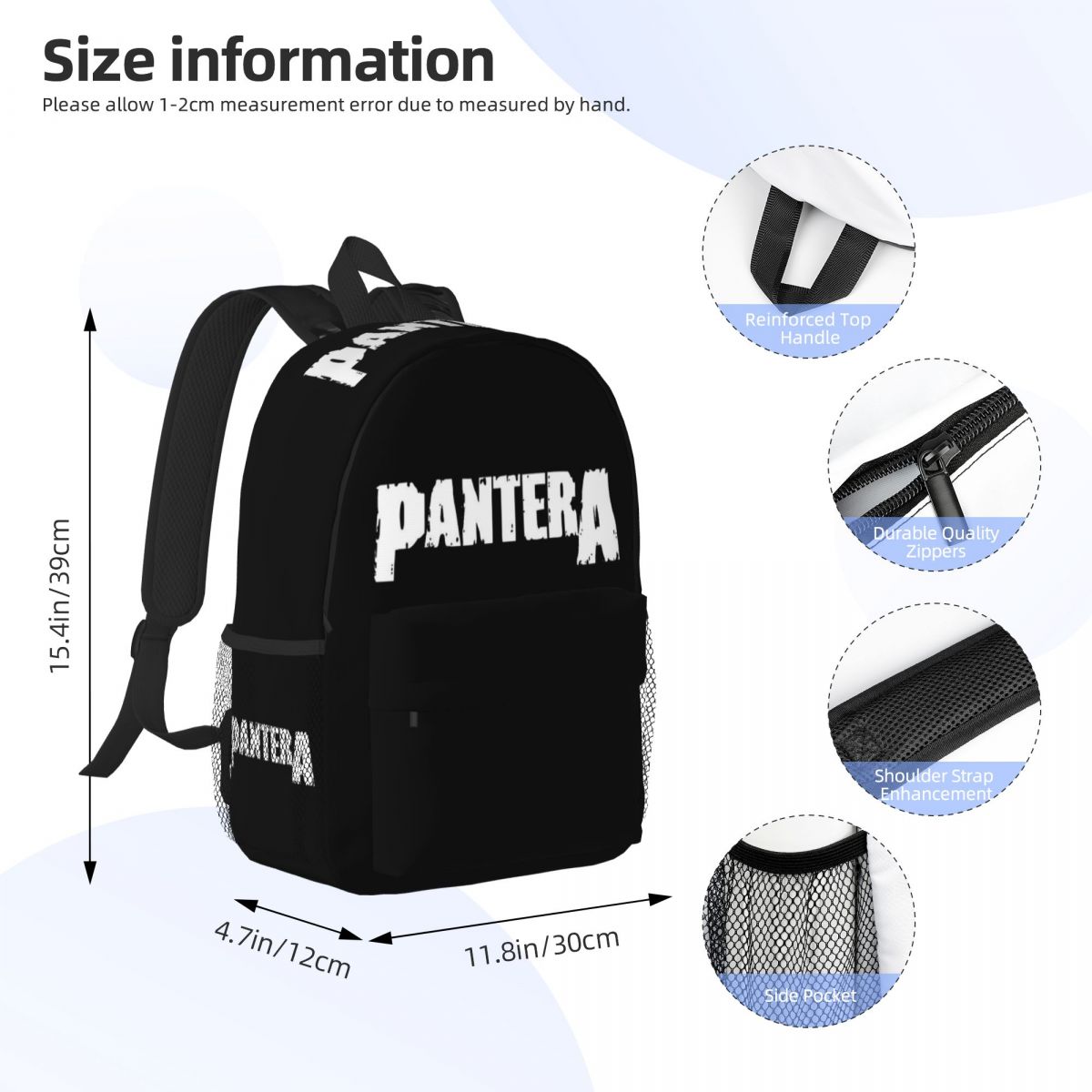 Pantera Heavy Metal Band músic - Women Bags Discount reseña y precio
