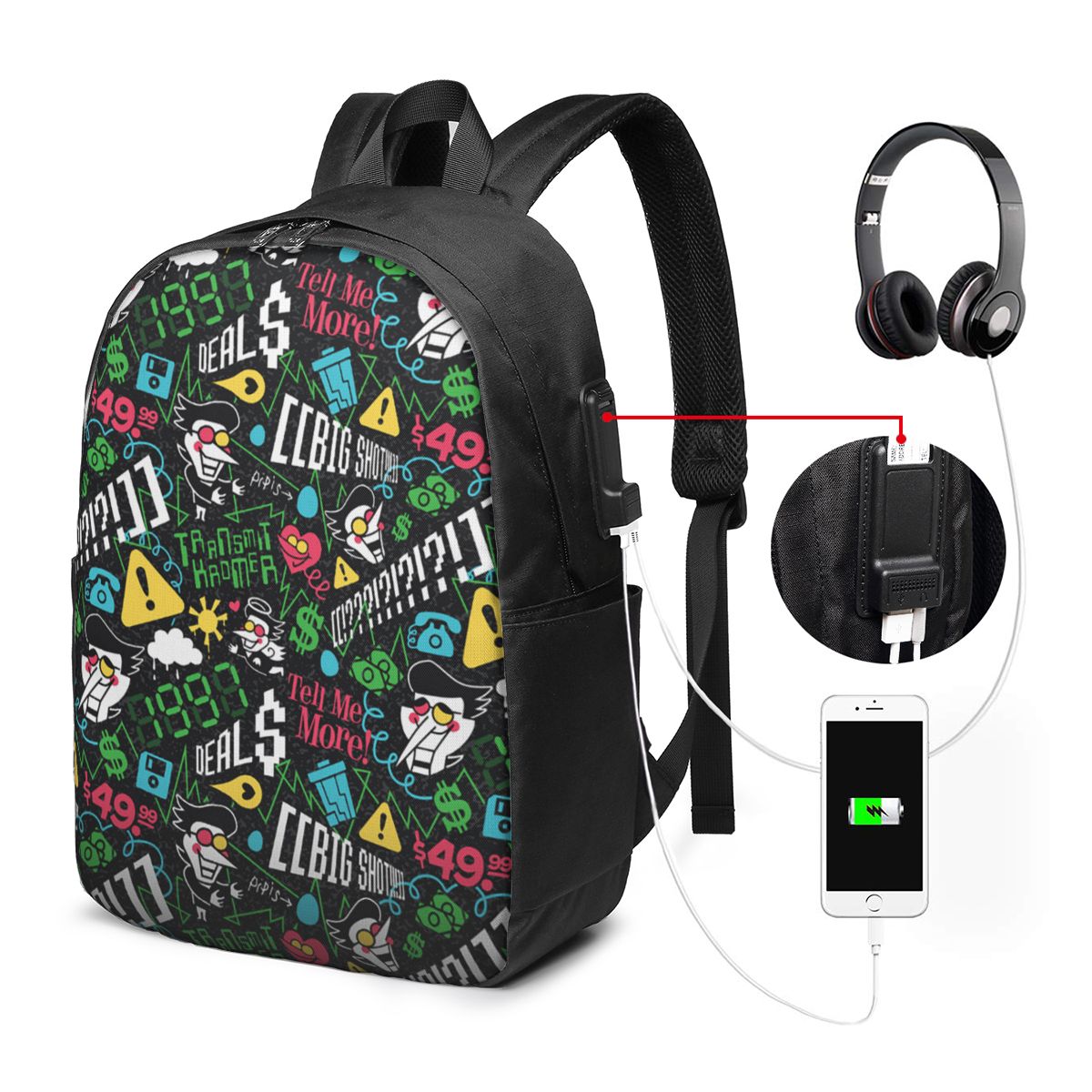 Deltarune SPAMTON G Mochila de - Women'S Bags reseña y precio