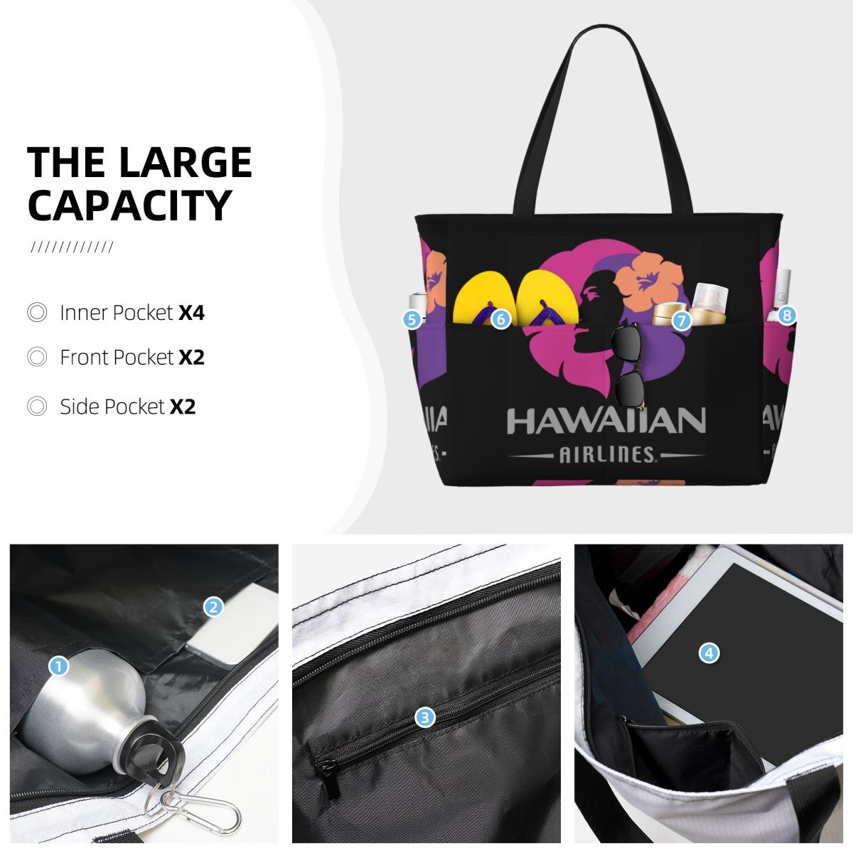 Hawaiian Airlines Herc Travel  - Women Bags Discount reseña y precio