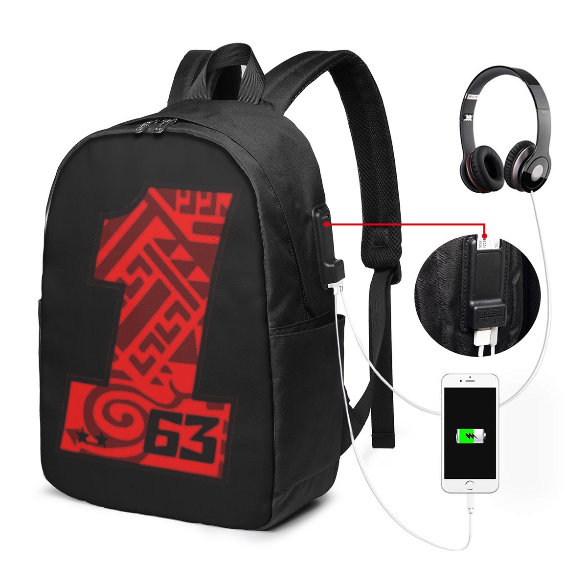 Pecco Bagnaia 63 Mochila de vi - Women Bags For College reseña y precio