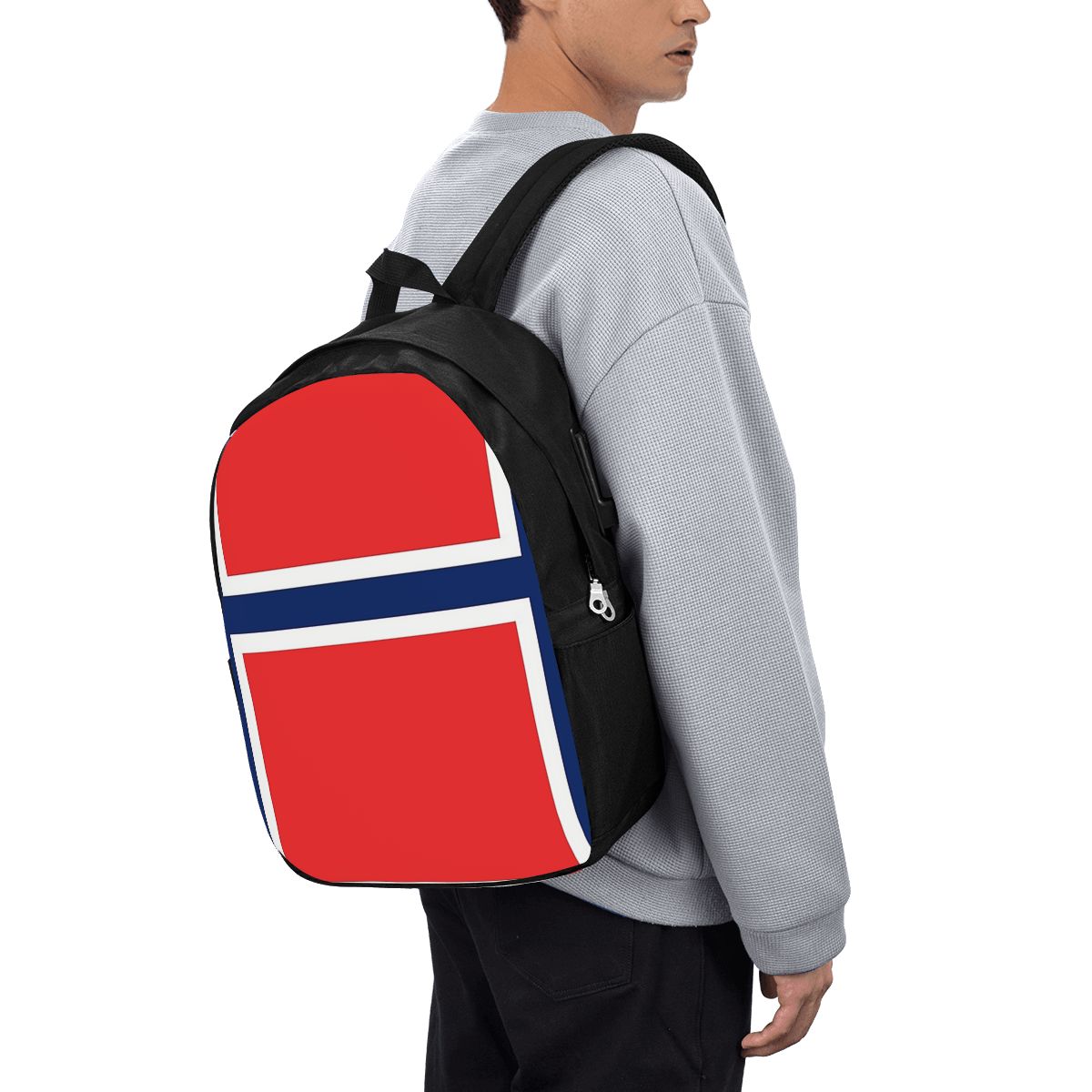 Mochila con bandera de Noruega - Women Bags For College reseña y precio