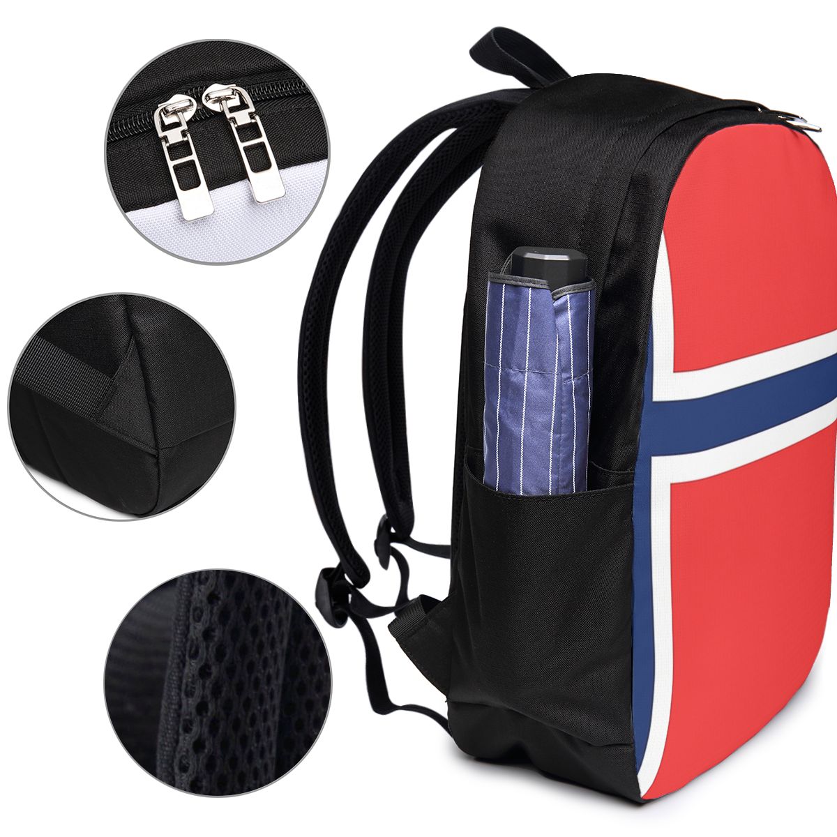 Mochila con bandera de Noruega - Women Bags For College reseña y precio