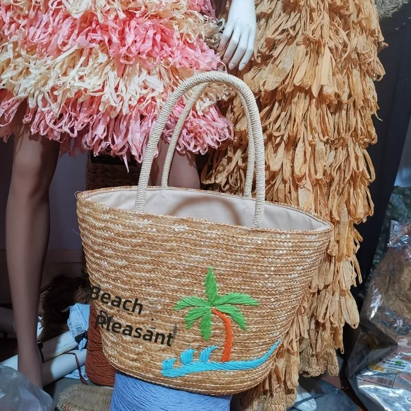 Bolso de Hombro de Paja de Tri - Women Bags Manufacturer reseña y precio