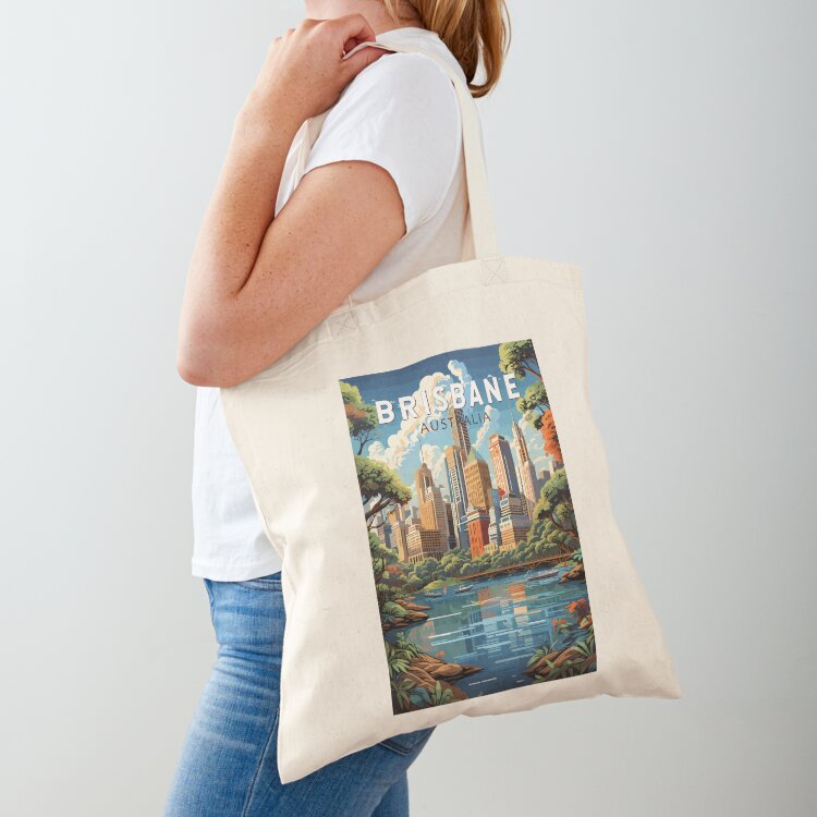 Brisbane Australia Travel Art  - Women Bags Australia reseña y precio