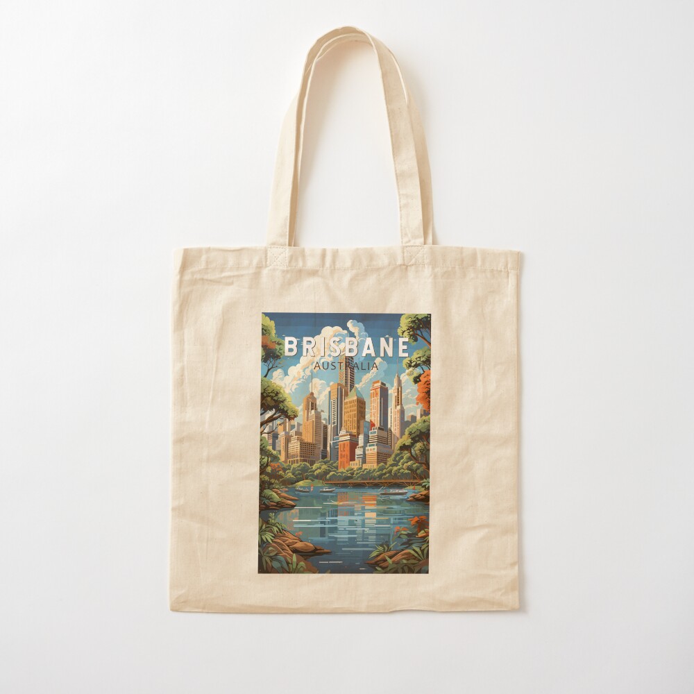 Brisbane Australia Travel Art  - Women Bags Australia reseña y precio