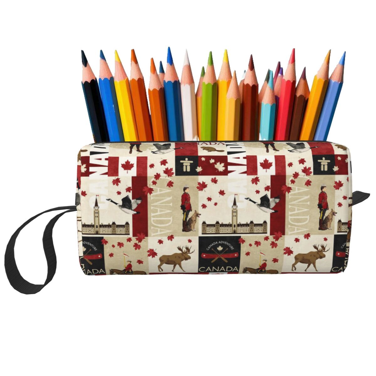 Estuche para lápices con bande - Women Bags Canada reseña y precio
