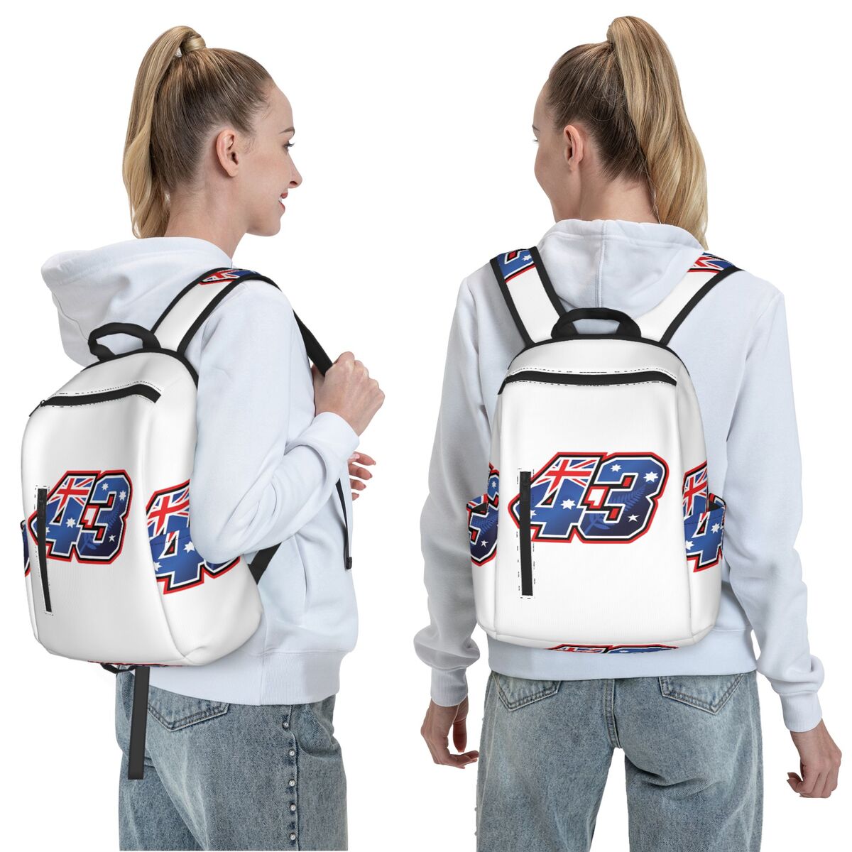 Mochila Jack Miller número 43  - Women Bags Australia reseña y precio
