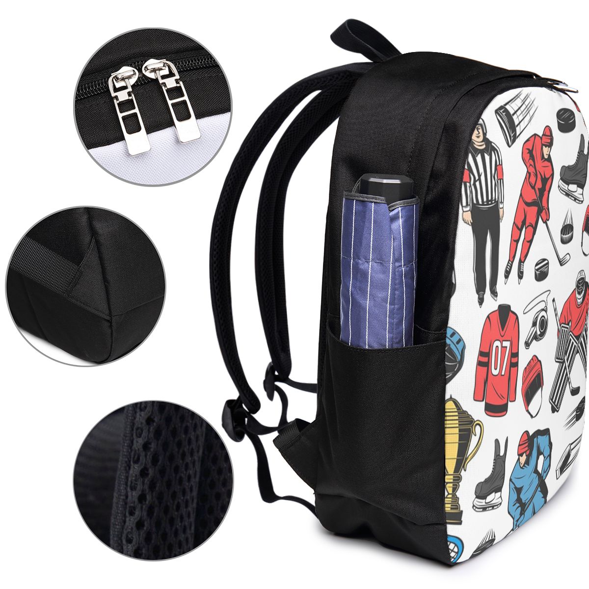 Mochila Ice Hockey Players On  - Women Bags For College reseña y precio