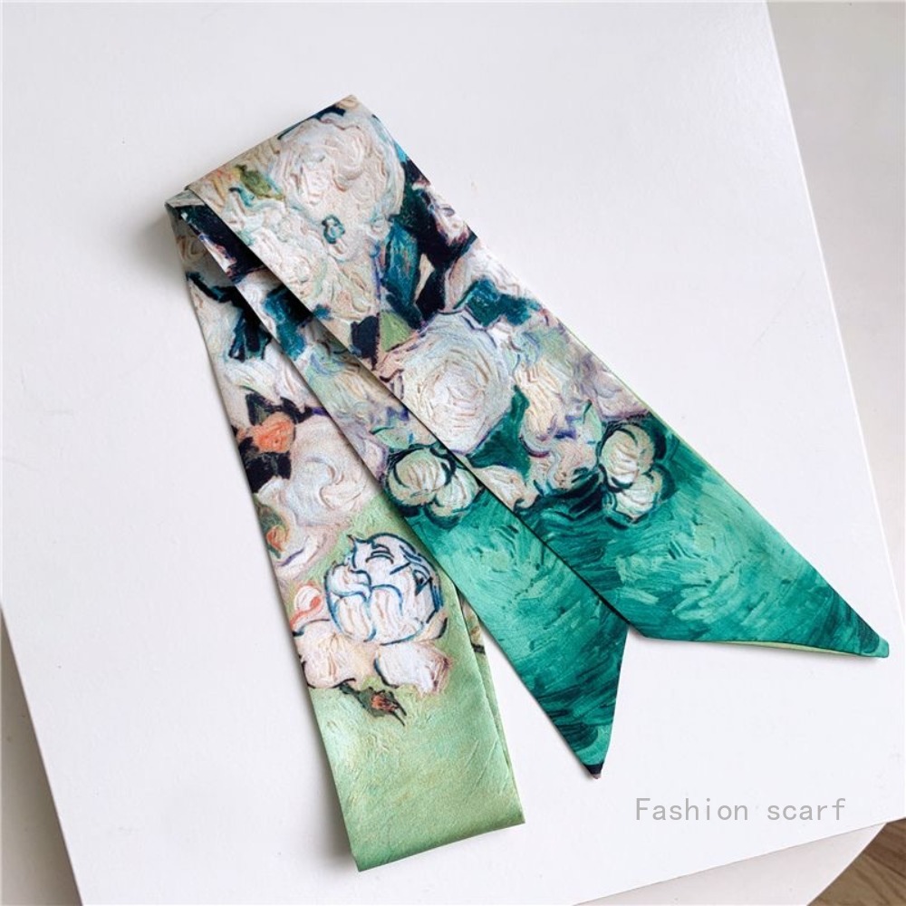 Pañuelo de seda con pintura al - Women Bags Wholesale reseña y precio