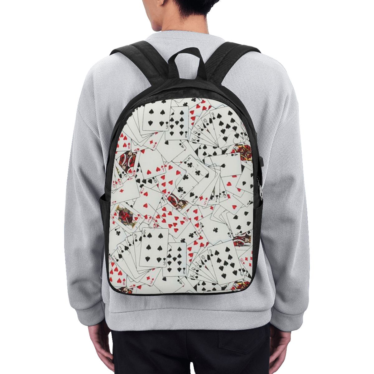 Mochila con estampado de carta - Women'S Bags reseña y precio