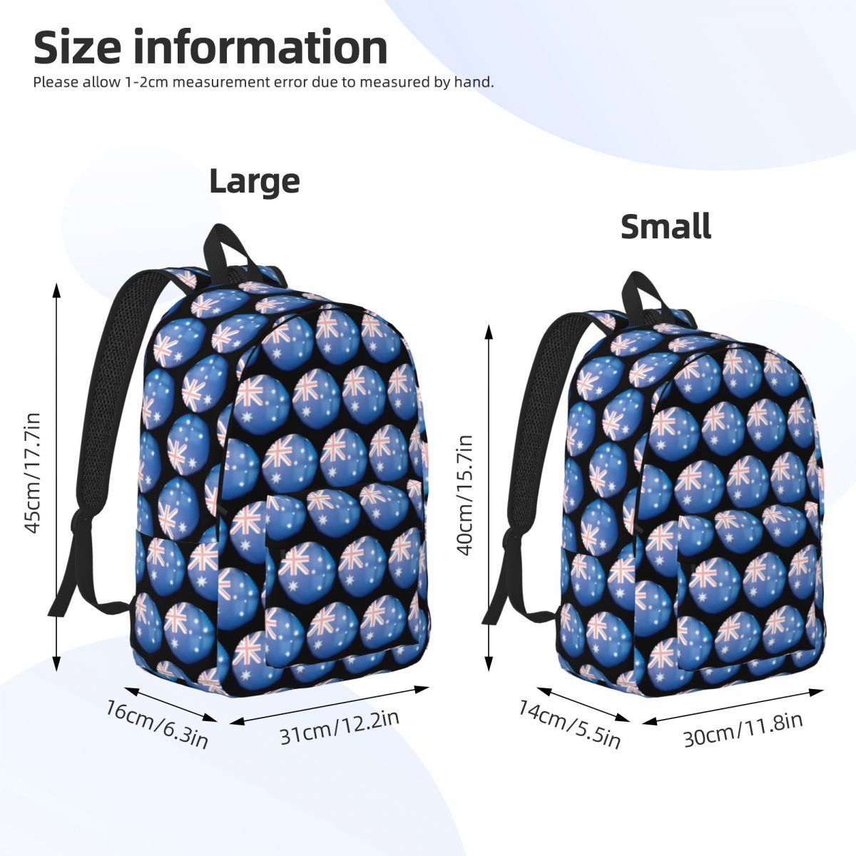Mochila con bandera de Austral - Women Bags Australia reseña y precio