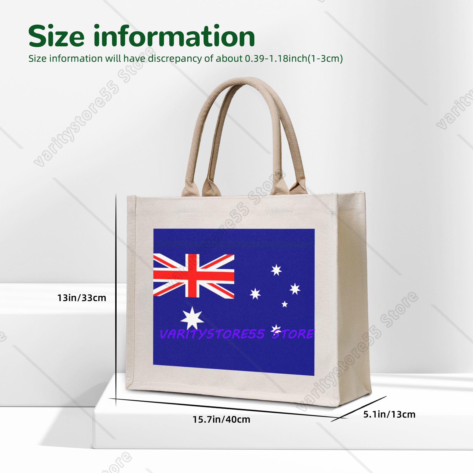 Bolsas de compras con bandera  - Women Bags Australia reseña y precio