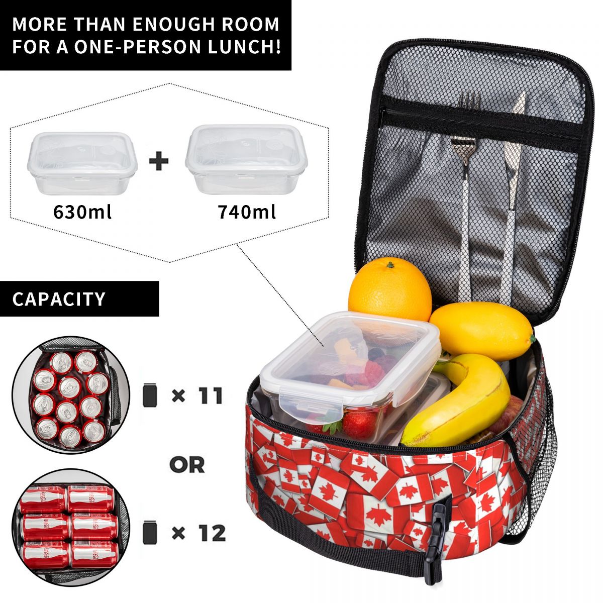 Bolsa de almuerzo con aislamie - Women Bags Canada reseña y precio