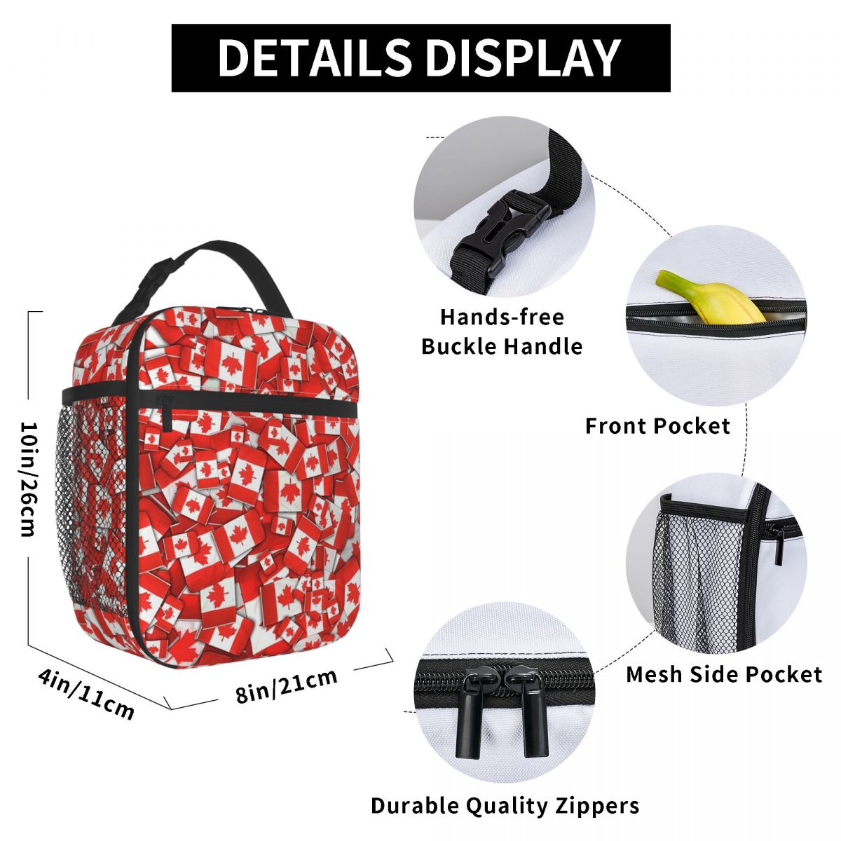 Bolsa de almuerzo con aislamie - Women Bags Canada reseña y precio