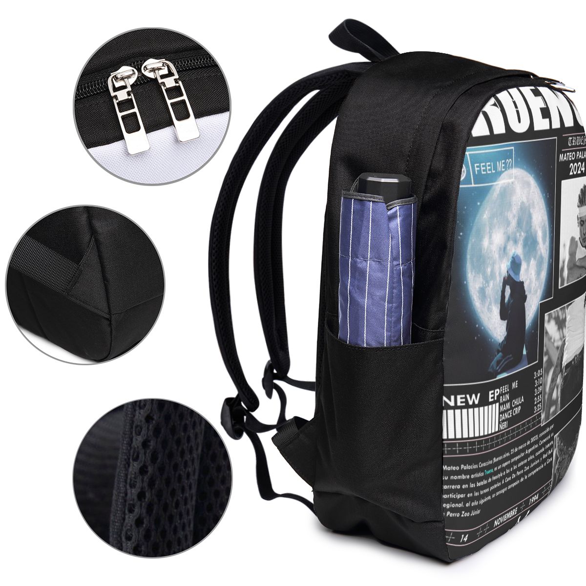 Mochila divertida de Trueno Hi - Women Bags For College reseña y precio