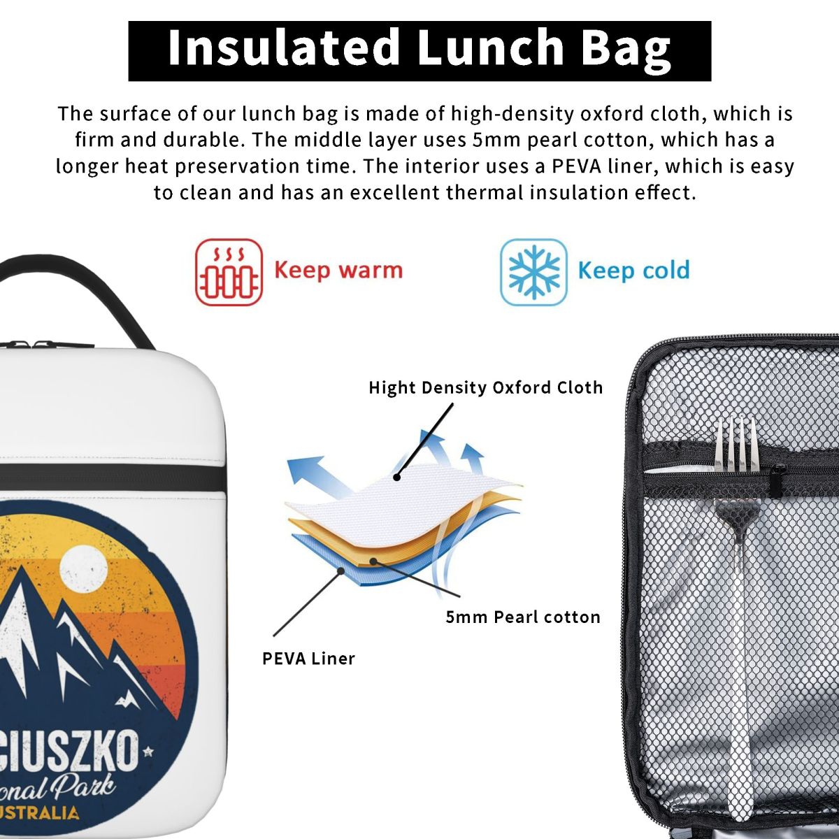 Bolsa térmica para el almuerzo - Women Bags Australia reseña y precio