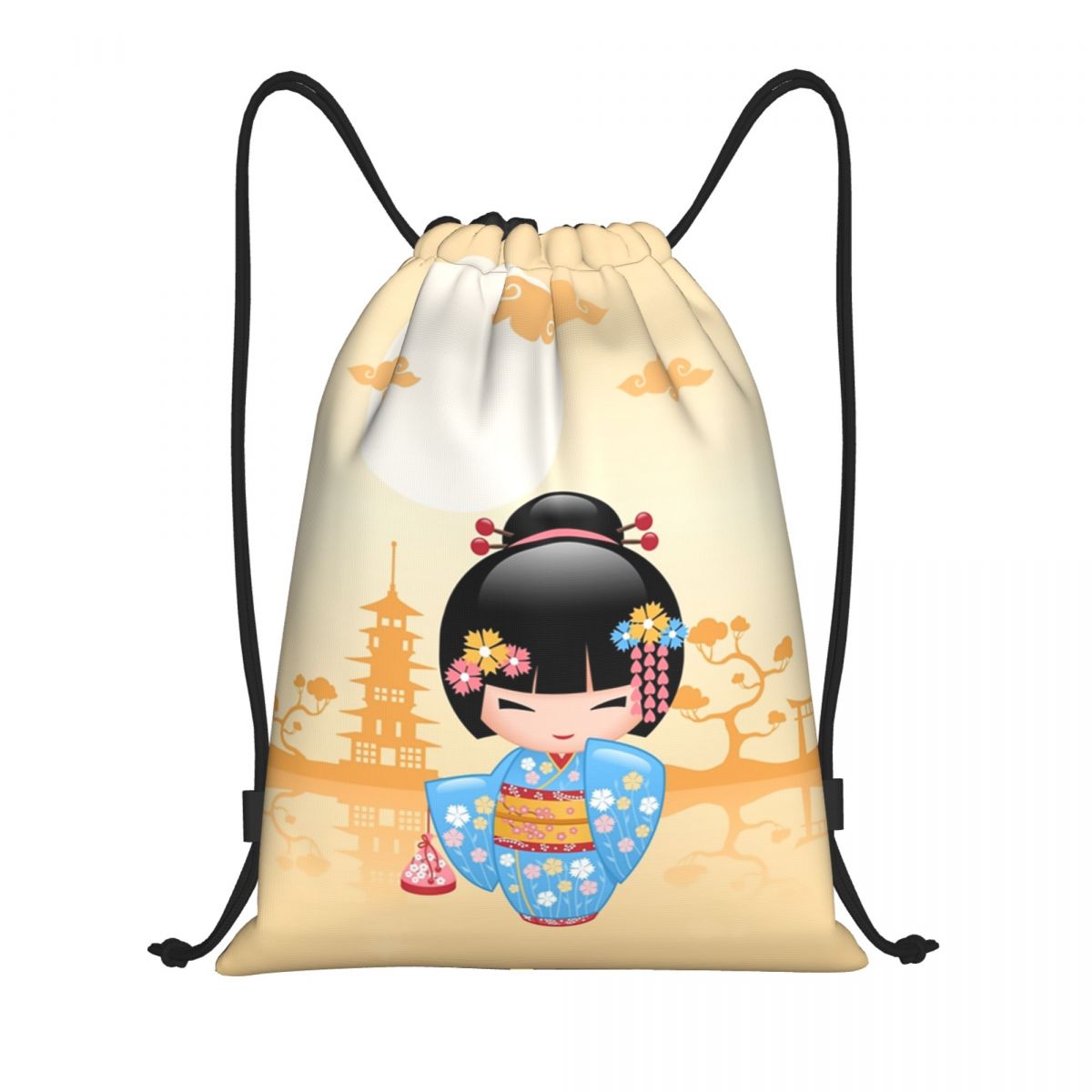 Mochila japonesa Maiko Kokeshi - Women Bags Vector reseña y precio