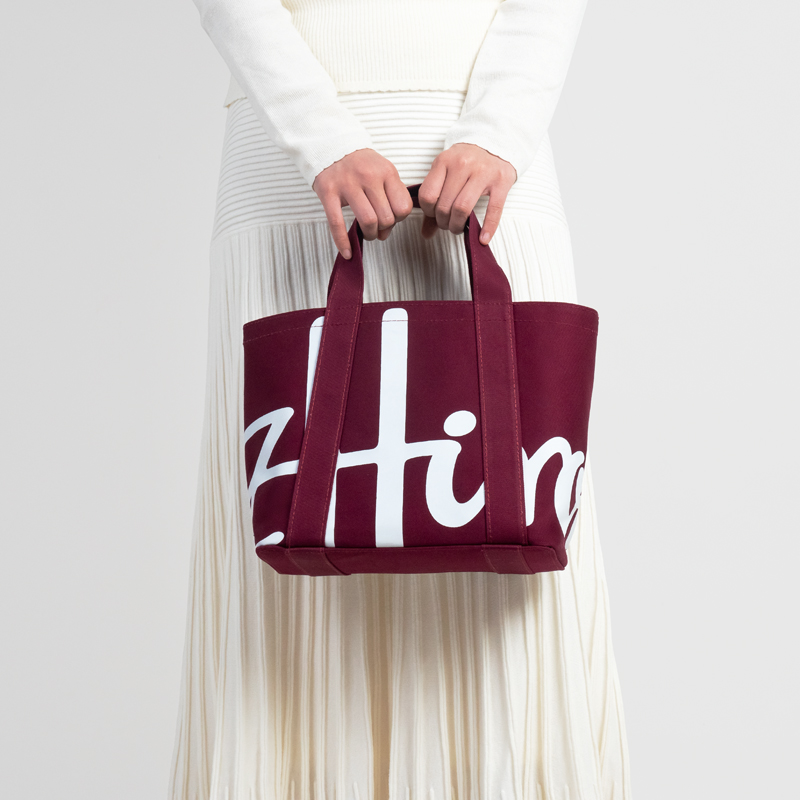 Bolsa de Compras de Lona Peque - Women Bags Logo reseña y precio