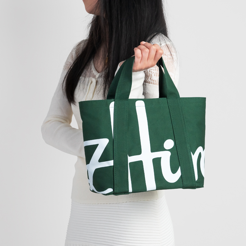 Bolsa de Compras de Lona Peque - Women Bags Logo reseña y precio