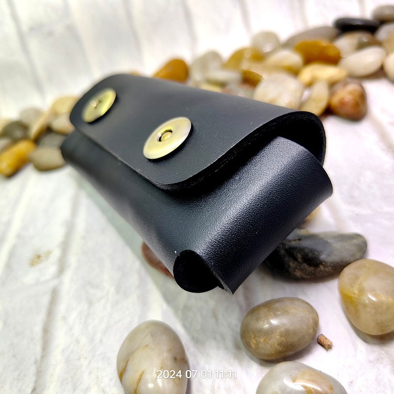 Funda de cuchillo plegable Hor - Saddle Bag Leather reseña y precio