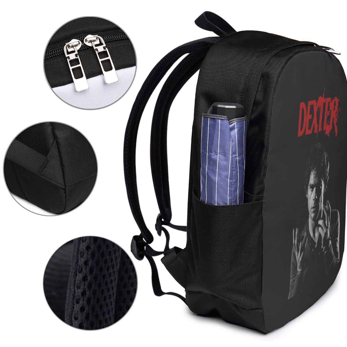 Mochila de la película Dexter  - Women Bags For College reseña y precio