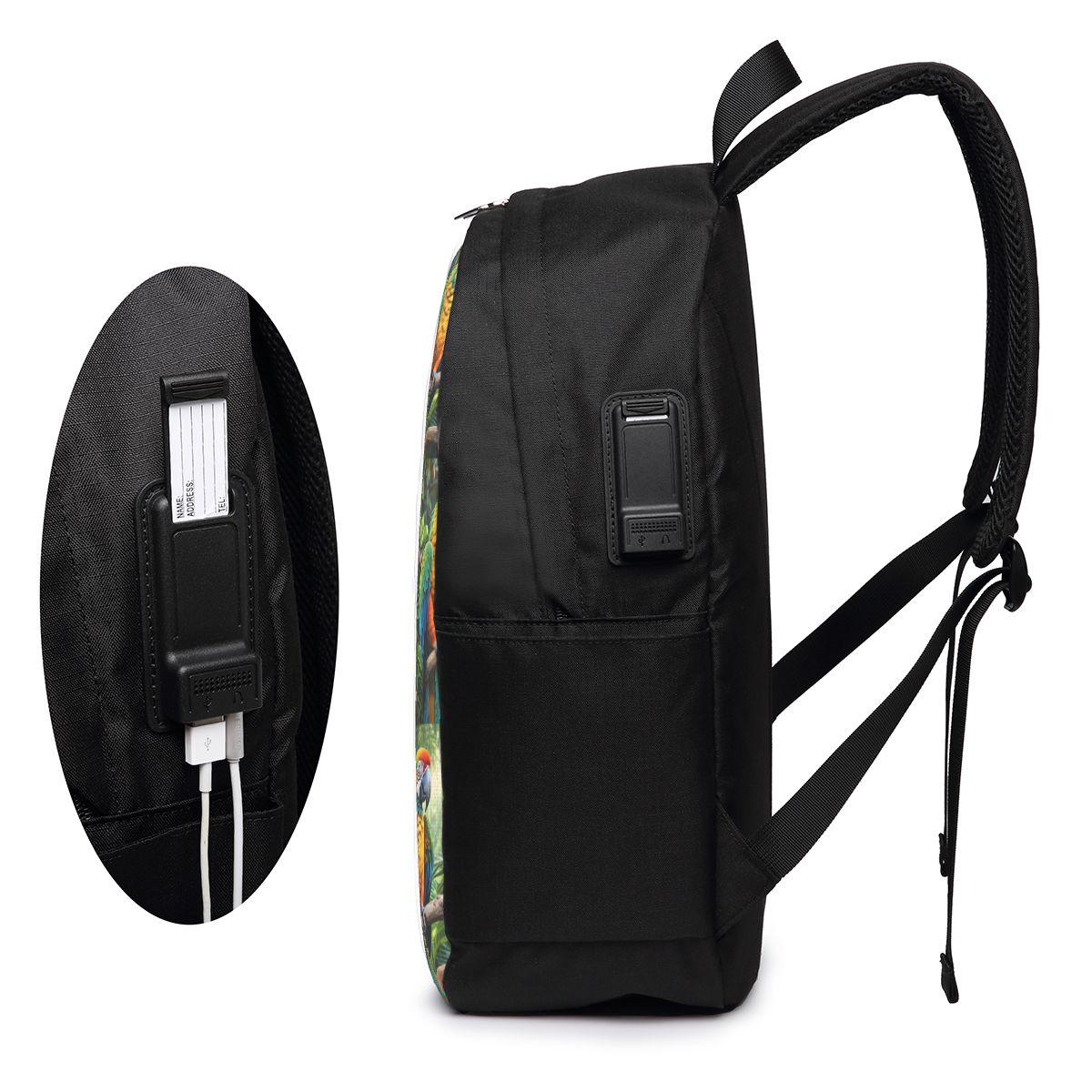 Mochila con diseño de loros ma - Women'S Bags reseña y precio