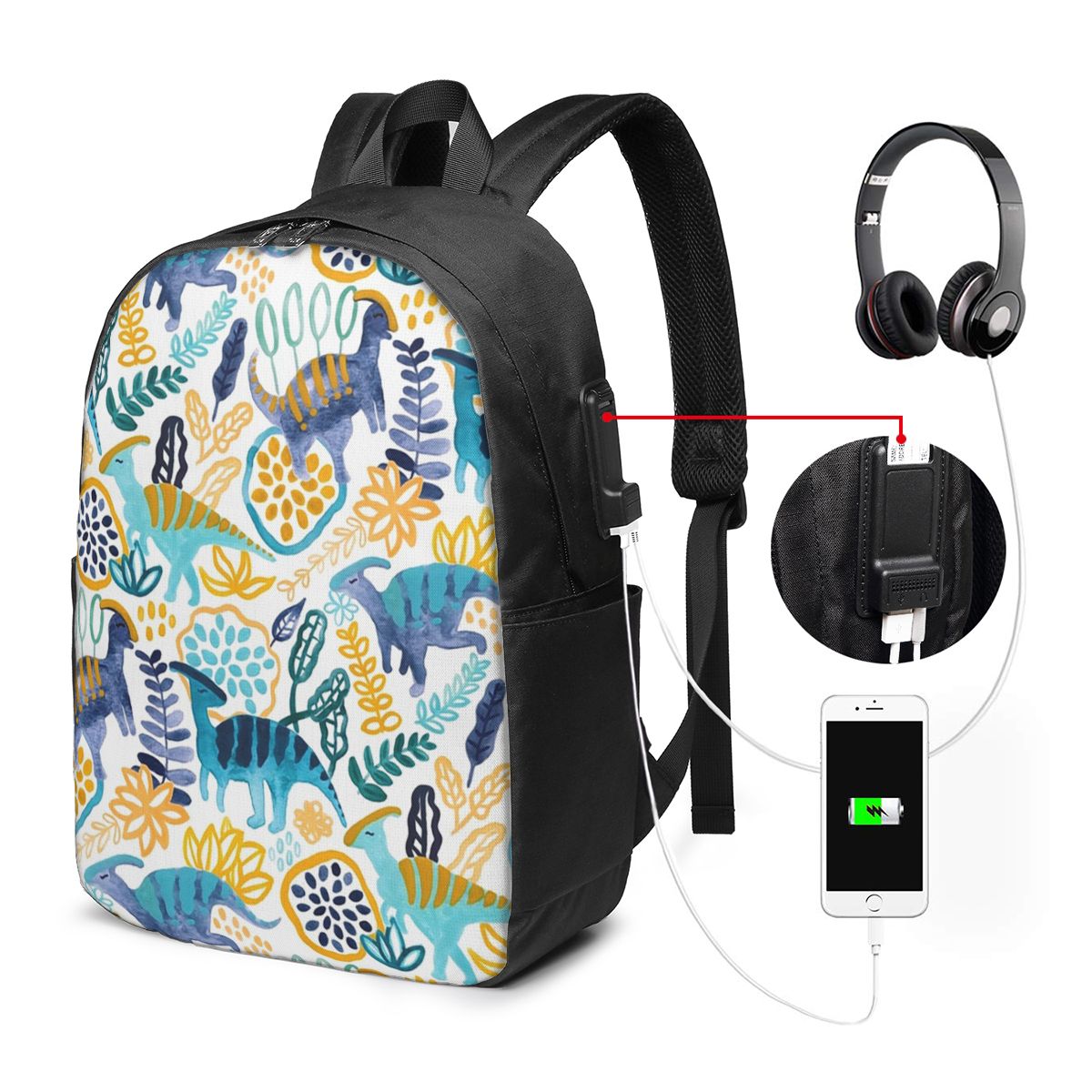 Mochila Gouache Parasaurolophu - Women'S Bags reseña y precio