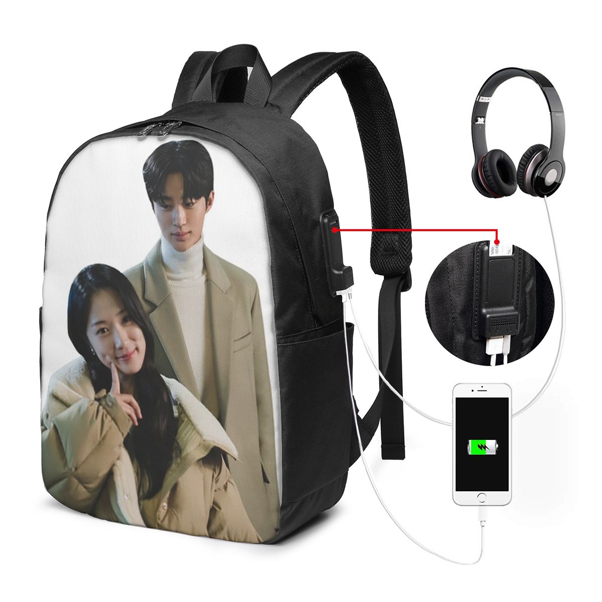 Mochila Lovely Runner Kdrama F - Women Bags For College reseña y precio