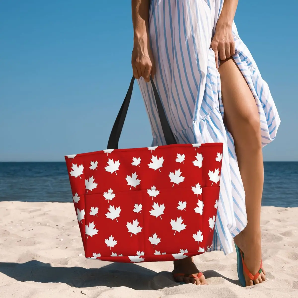 Bolso de playa con diseño de b - Women Bags Canada reseña y precio